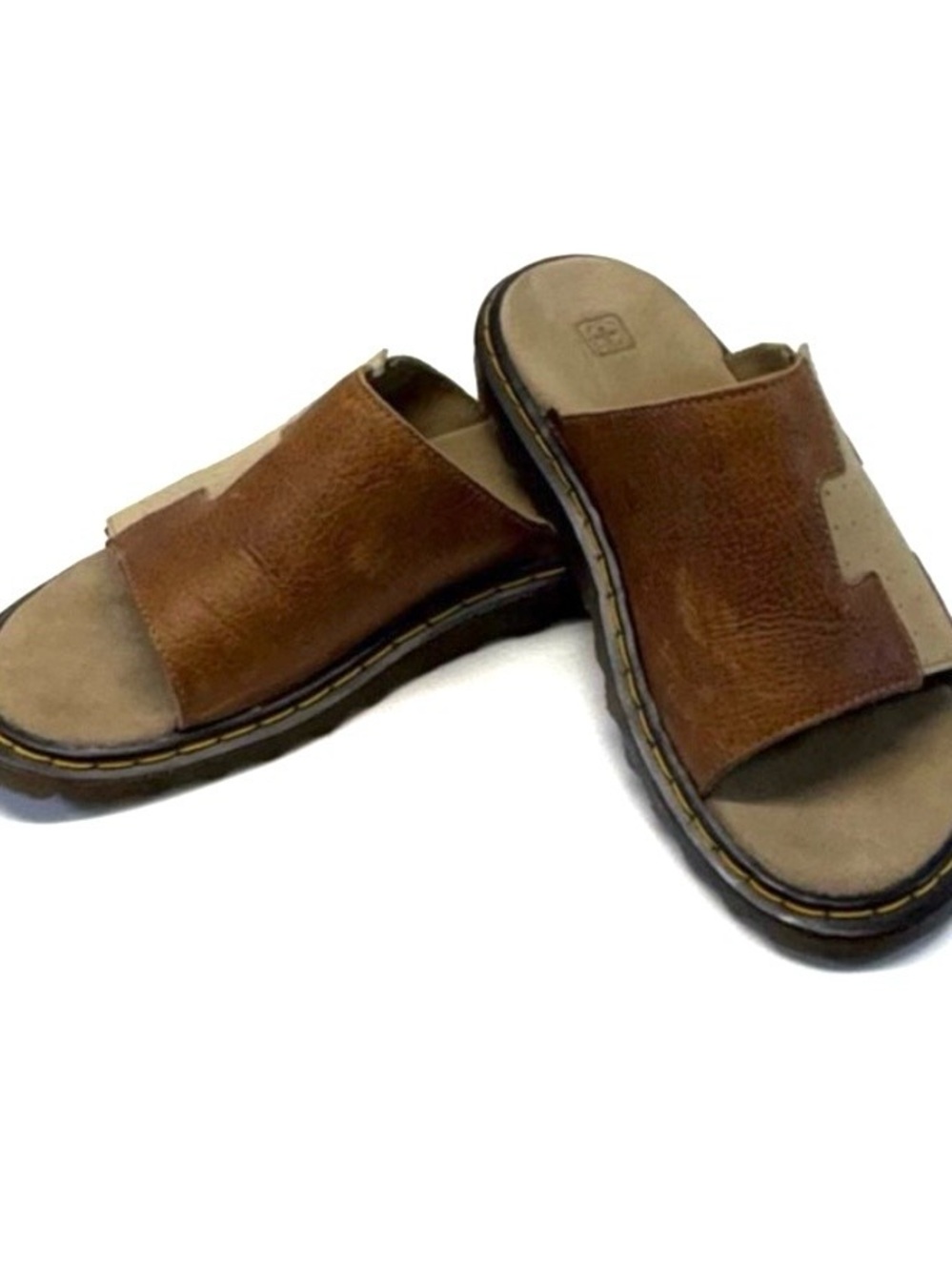 Dr. Martens Dayne Made in England Leather&Suede Slides Mens8/Women’s 9 NWOT